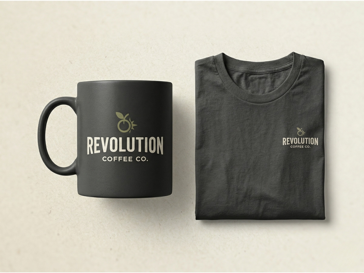 Revolution Coffee Co. branding project